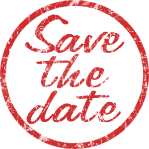 Save the date logo