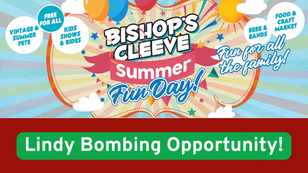 Bishops Cleeve Fun Day poster
